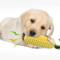 HKM-3450045 Durable Squeaky Corn Stick Dog Chew Toy for Small to Large Breeds