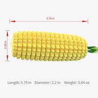 HKM-3450045 Durable Squeaky Corn Stick Dog Chew Toy for Small to Large Breeds