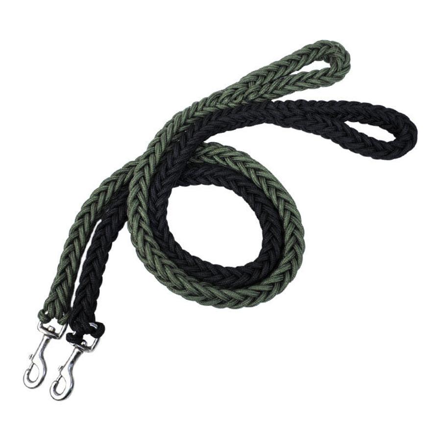 HKM-345299 Durable Eight-Strand Braided Nylon Dog Leash for Large Breeds