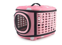 HKM-3453629 Cat Pattern Single Shoulder Pet Carrier Bag - Medium to Soft EVA, Ventilated Design for Pets Up to 15 kg