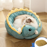 HKM-3457213 Cozy Cat Nest Filled with High Resilience Cloud Cotton in Soft Plush Fabrics