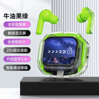 HKM-345747 AirMAX A9Pro In-Ear Bluetooth Headset with Transparent LCD Screen and Long Battery Life