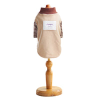 HKM-3457725 Soft Knitted Pet Shirt for Small Dogs in Swan Blue, Matcha Green, and Chocolate