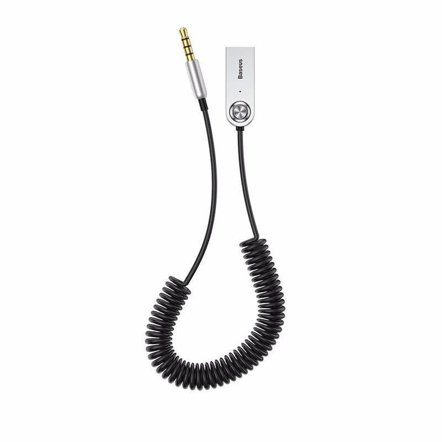 HKM-345811 Baseus USB Bluetooth Adapter Cable - Model BA01, Zinc Alloy and ABS, 5.0 Bluetooth, 5m Range, Black/Red