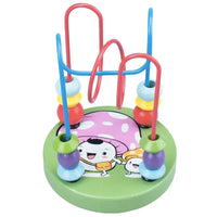 HKM-345875 Colorful Montessori Wooden Blocks Educational Toy for Children and Toddlers