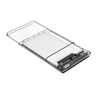 HKM-345939 2.5 Inch SATA Mobile Hard Disk Enclosure, High Hardness PC, USB 3.0 Interface, Tool-Free Installation, Compatible with Windows and Mac