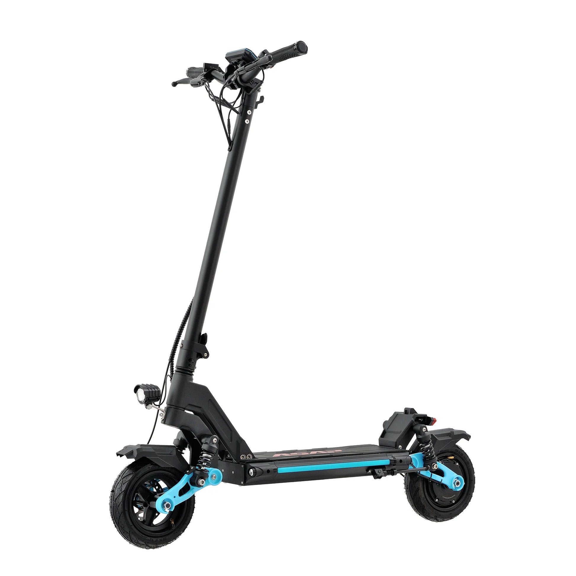HKM-345939 48V Electric Scooter with Dual Shock Absorption and Front Disc Brake, Foldable, 30-50 Km/h Speed, 10-20 Ah Battery, 30-40 Km Range