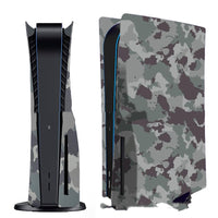 HKM-345939 PS5 Camouflage Shell with Ventilation Cooling Hole - Durable ABS Construction, 43*28*5.5cm