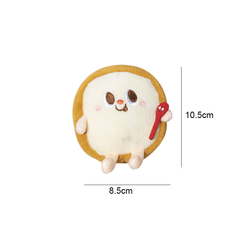 HKM-3460413 Chew-Friendly Cat Mint Hamburger & Chicken Leg Teething Toy for Kittens