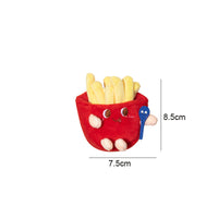 HKM-3460413 Chew-Friendly Cat Mint Hamburger & Chicken Leg Teething Toy for Kittens