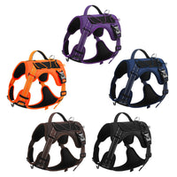 HKM-3462717 Reflective Safety Dog Harness with Full Grip Handle and Explosion-Proof Design