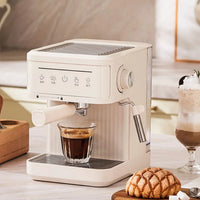 HKM-346323 Compact One-Piece Steam Cappuccino Maker for Home and Office Use