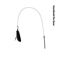 HKM-3463741 Suction Cup Cat Teaser with Bell and Replaceable Feather - Available in Multiple Colors