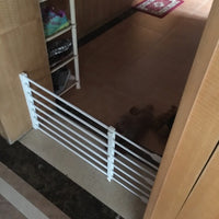 HKM-3464765 Telescopic Safety Gate for Pets and Children - Adjustable 50-120CM, Easy Installation, Sturdy Design