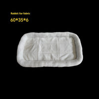 HKM-3466941 Wood Color Hanging Cat Nest Window Hammock with Cotton Cushion for Comfortable Pet Relaxation
