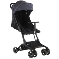 HKM-346771 Foldable 3-in-1 Travel Stroller with Cotton Material and 2-in-1 Five-Point Safety Belt for Kids 1 Year+