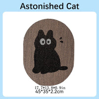 HKM-3468861 Blue Clouds Cartoon Sticky Wall Scratching Board for Cats - Furniture Protection and Play Surface
