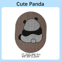 HKM-3468861 Blue Clouds Cartoon Sticky Wall Scratching Board for Cats - Furniture Protection and Play Surface