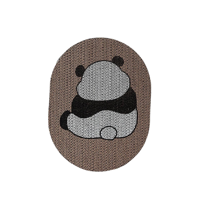 HKM-3468861 Blue Clouds Cartoon Sticky Wall Scratching Board for Cats - Furniture Protection and Play Surface