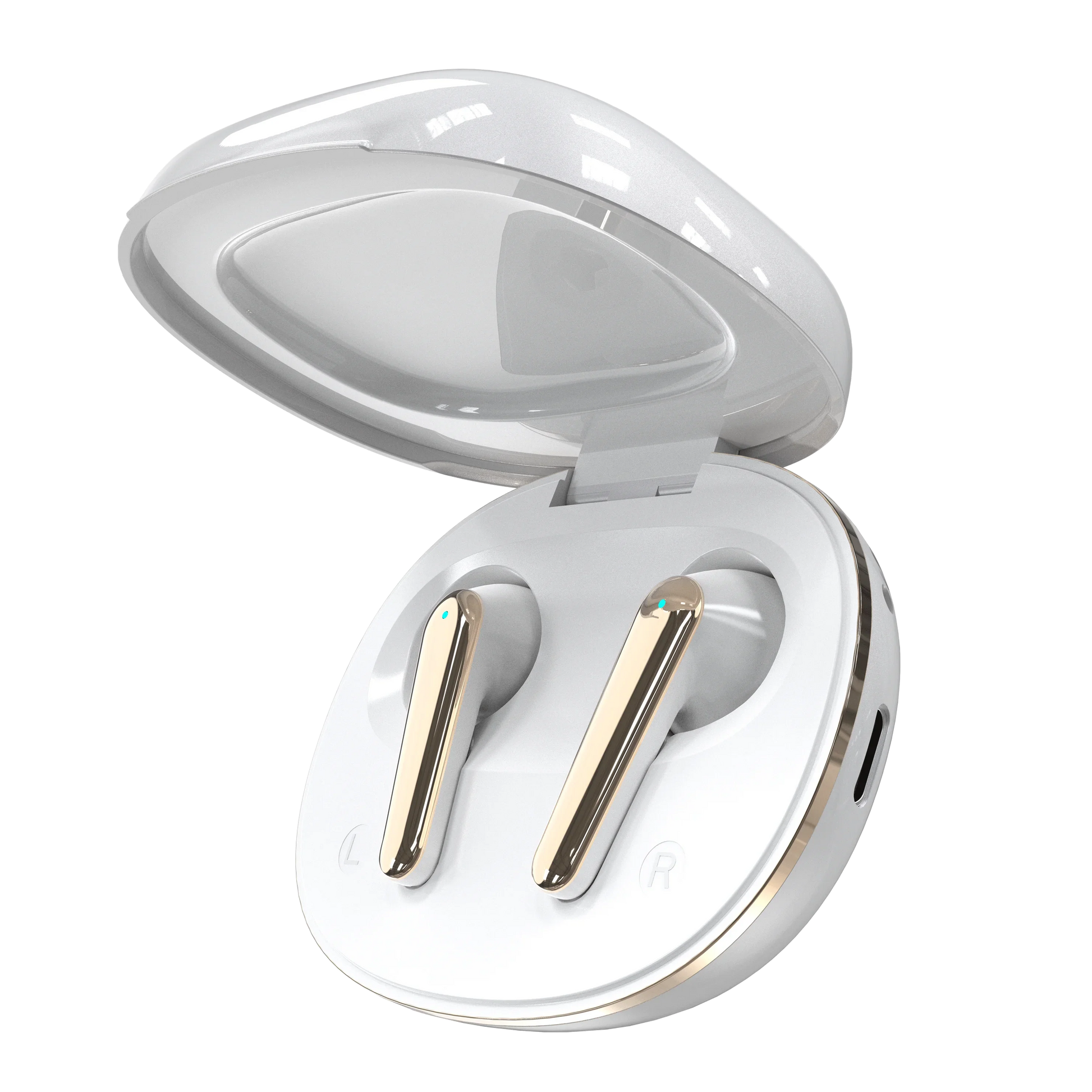 HKM-346899 True Wireless In-Ear Sport Earbuds with LED Touch Screen and Digital Battery Indicator, JL Chipset for Gaming and Travel