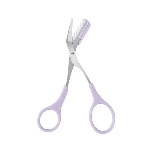 HKM-347155 Portable Eyebrow and Eyelash Trimming Scissors in Multiple Colors