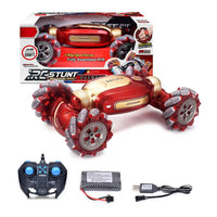 HKM-347155 Remote Control Flash Wheel RC Twist Car for Kids - Stunt Vehicle for Indoor & Outdoor Fun