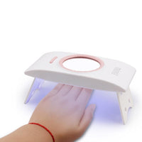 HKM-347219 Portable Foldable Nail Phototherapy Machine with USB Connection and 16W Power