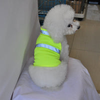 HKM-3472829 Reflective Safety Vest for Dogs - Fluorescent Yellow/Orange, Sizes S, M, L