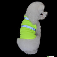 HKM-3472829 Reflective Safety Vest for Dogs - Fluorescent Yellow/Orange, Sizes S, M, L