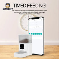 HKM-347347 Smart Automatic Pet Feeder for Timed and Quantitative Feeding