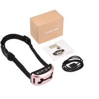 HKM-3474109 Rechargeable Smart Induction Bark Collar with Sound, Vibration, and Shock Settings
