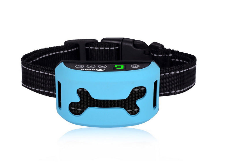 HKM-3474109 Rechargeable Smart Induction Bark Collar with Sound, Vibration, and Shock Settings