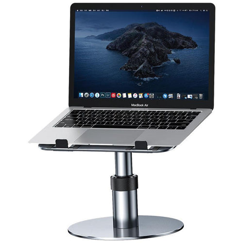 HKM-347411 Adjustable Car Laptop Stand with 360-Degree Rotation for Back Seat Use