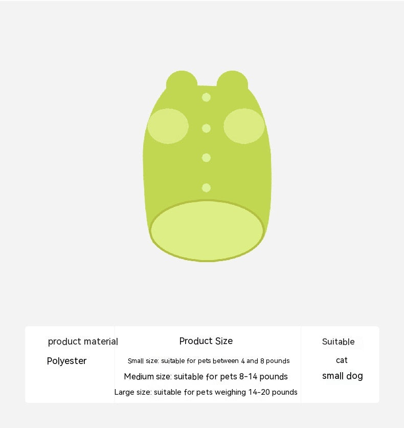 HKM-3474237 Fluorescent Green Winter Vest for Dogs and Cats with Matching Scarf, Soft Polyester Fiber, Anti-Lint Design, Casual Style