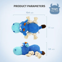 HKM-3475901 Durable Plush Squeaky Dog Toy for Aggressive Chewers – Ideal for Large Breeds