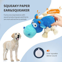 HKM-3475901 Durable Plush Squeaky Dog Toy for Aggressive Chewers – Ideal for Large Breeds