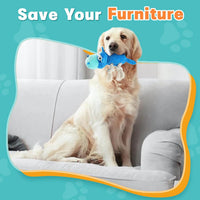 HKM-3475901 Durable Plush Squeaky Dog Toy for Aggressive Chewers – Ideal for Large Breeds