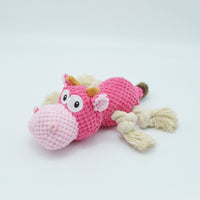 HKM-3475901 Durable Plush Squeaky Dog Toy for Aggressive Chewers – Ideal for Large Breeds