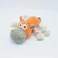 HKM-3475901 Durable Plush Squeaky Dog Toy for Aggressive Chewers – Ideal for Large Breeds