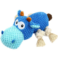 HKM-3475901 Durable Plush Squeaky Dog Toy for Aggressive Chewers – Ideal for Large Breeds