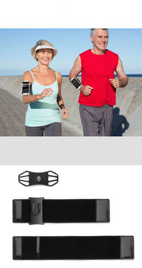 HKM-347603 Outdoor Sports Arm Strap for 4-6.5 Inch Smartphones, Black