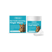 HKM-3476285 Pet Dental Finger Cots with Cleaning Wipes - 50 Pack for Effective Pet Oral Care