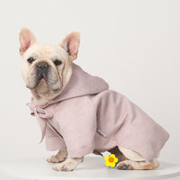 HKM-3476797 Cozy Woolen Coat for Dogs ¨C Warm & Simple Design in Blue or Pink