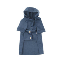 HKM-3476797 Cozy Woolen Coat for Dogs ¨C Warm & Simple Design in Blue or Pink