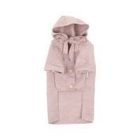 HKM-3476797 Cozy Woolen Coat for Dogs ¨C Warm & Simple Design in Blue or Pink