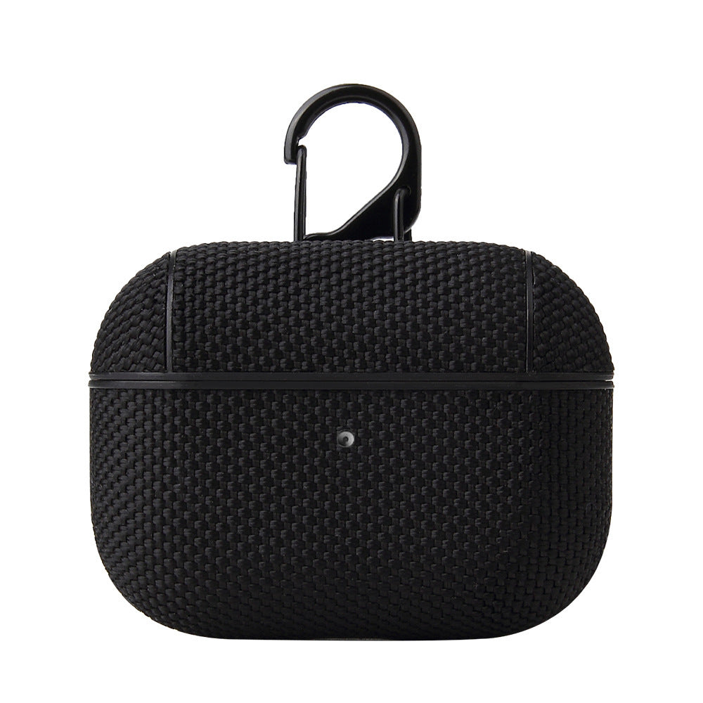 HKM-347795 Flip Hammer Shell Case Compatible with Apple AirPods Pro - Durable Plastic in Black, Blue, Red, Pine Needle Green