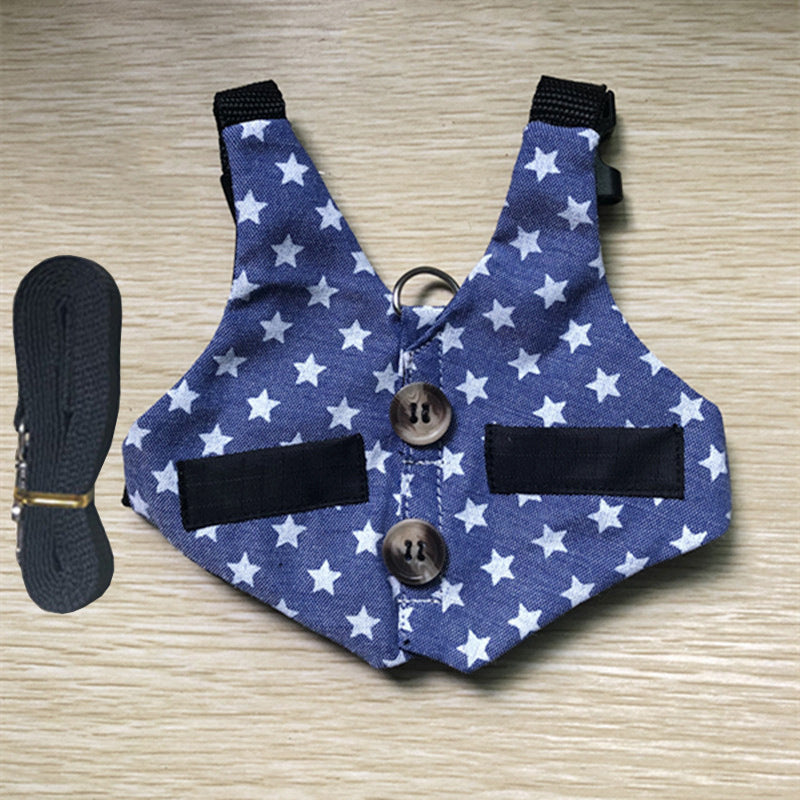 HKM-3478205 Pet Chest Strap with Rabbit Design and Traction Rope ¨C Various Dress Styles Available