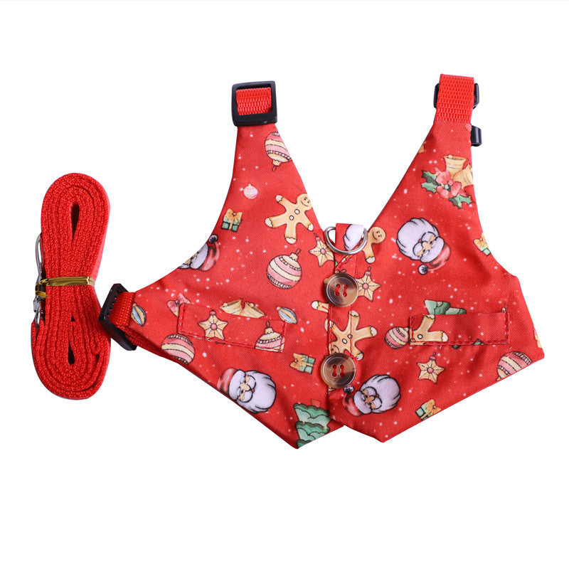 HKM-3478205 Pet Chest Strap with Rabbit Design and Traction Rope ¨C Various Dress Styles Available