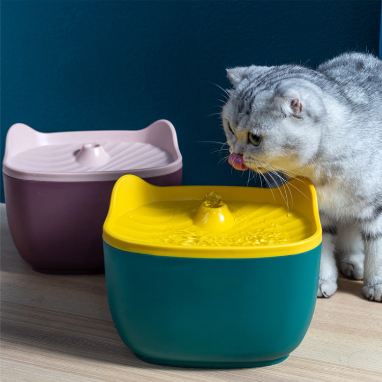 HKM-3480381 Removable and Washable 2.5L Cat Drinking Fountain with Built-in Filter and USB Cable