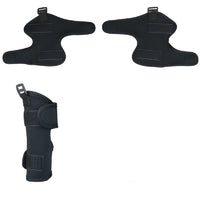 HKM-3481021 Pet Leg Support Protective Cover for Mobility Assistance - Black Traction Belt (Sizes S, M, L)